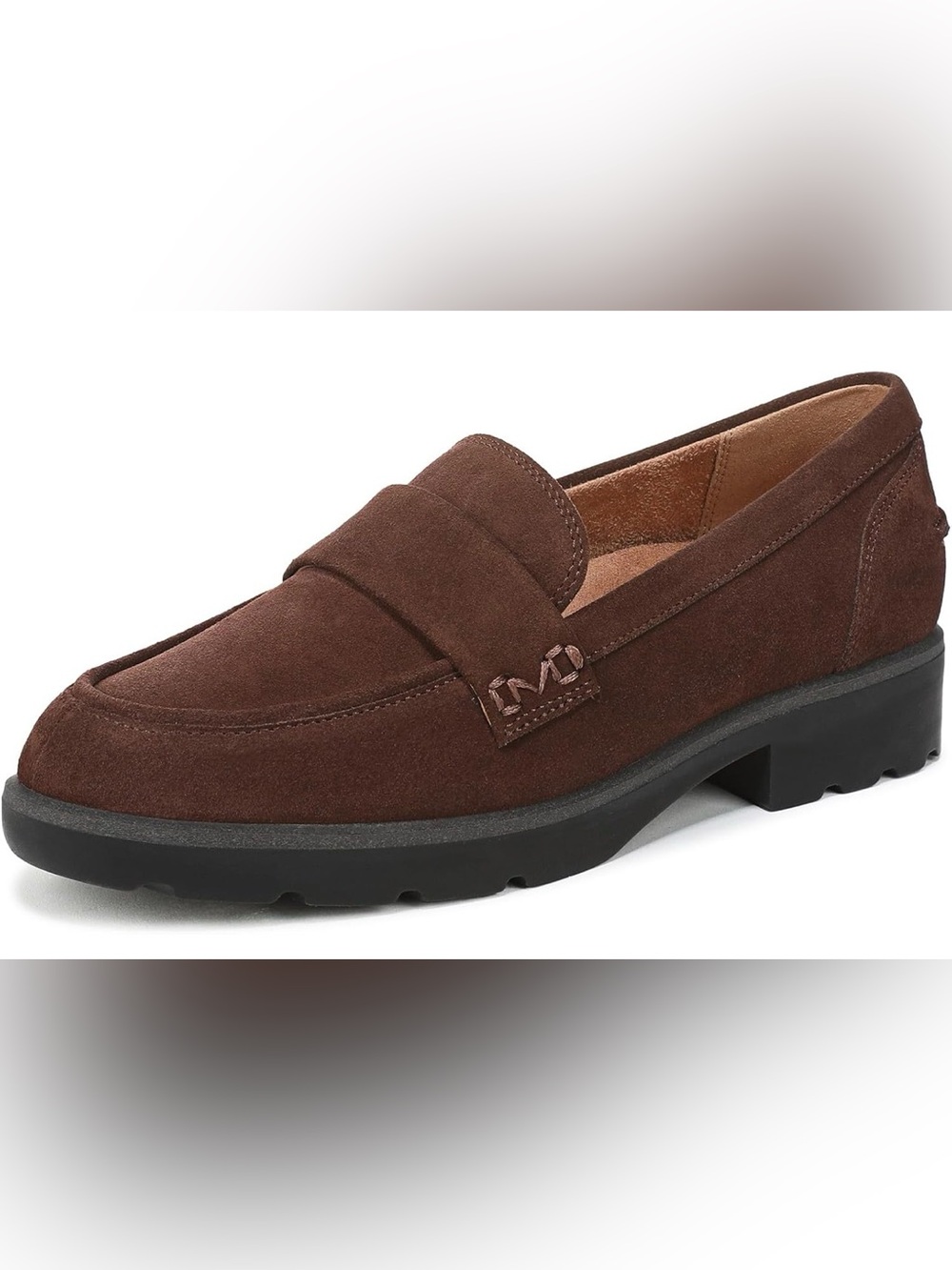 New Vionic Women's Cleo Loafer Suede Penny  Classic Casual Comfort Size 9